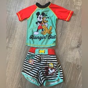 Boys Mickey Mouse Rashguard